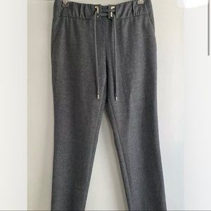 Gucci 2010 Wool Cashmere Gray Slim Trousers Dress Pants Size 38